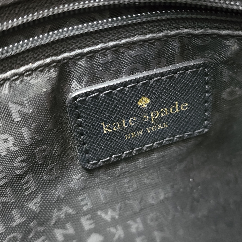 Kate Spade New York Black Leighann Laurel Way Lane Satchel Shoulder Bag Handbag - Picture 4 of 16